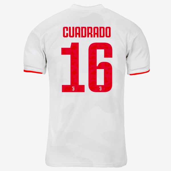 Trikot Juventus NO.16 Cuadredo Auswarts 2019-20 Grau Weiß Fussballtrikots Günstig